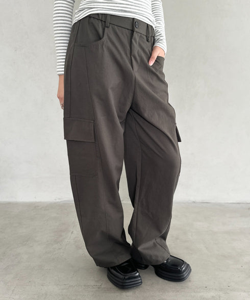 ポケットマルチワイドカーゴパンツ | BA2256051 | カーキ
