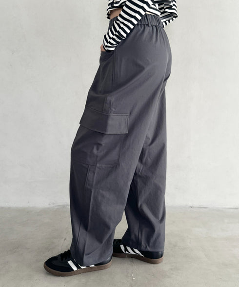 ポケットマルチワイドカーゴパンツ | BA2256051 | グレー