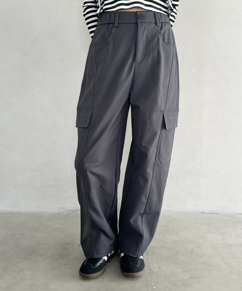ポケットマルチワイドカーゴパンツ | BA2256051 | グレー