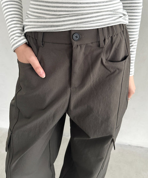ポケットマルチワイドカーゴパンツ | BA2256051 | カーキ