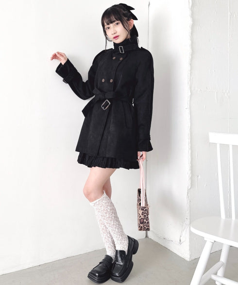 ウエストベルトミドルコート | LO2254021 | ブラック