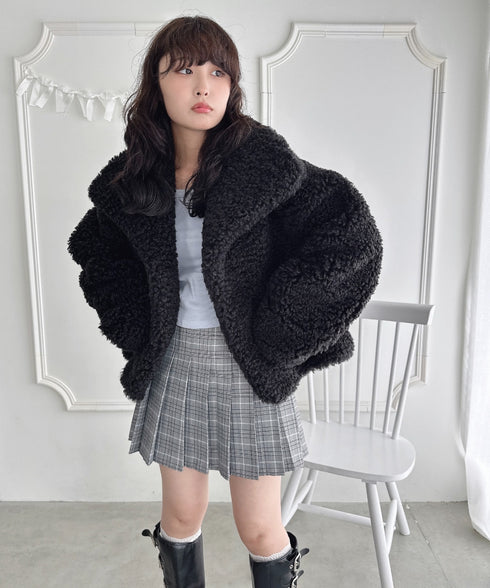 プードルファージャケット | LO2254023 | ブラック