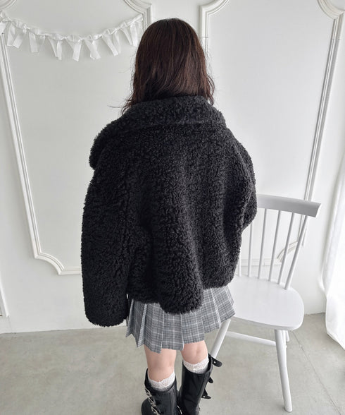 プードルファージャケット | LO2254023 | ブラック