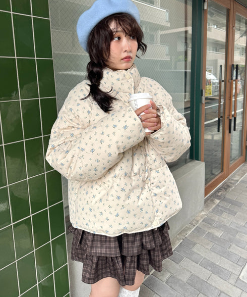 【チェック&無地】ウールライクフリルミニスカパン | LO2254034 | ブラウン系その他