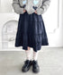 裾フリルティアードミディスカート | LO2256067 | ネイビー