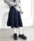 裾フリルティアードミディスカート | LO2256067 | ネイビー