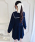 セーラースウェットワンピース | LO2256073 | ネイビー