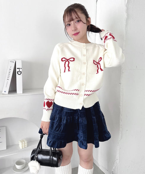 コーデュロイフリルミニスカパン | LO2254032 | ネイビー