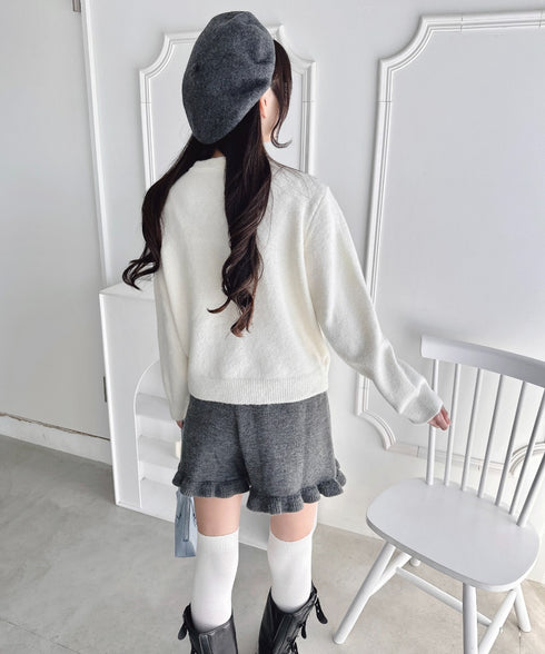 アーガイルニットカーディガン | LO2256077 | オフホワイト