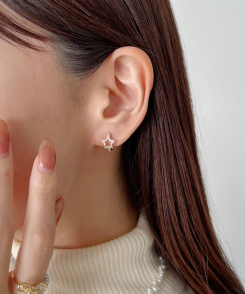 スターモチーフピアス | SW4256014 | ゴールド