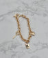 チャーム付きチェーンブレスレット | SW4256015 | ゴールド