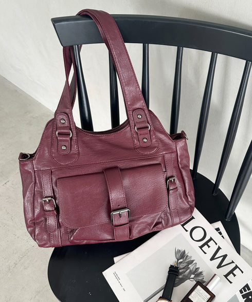 アウトポケットデザイン 2WAYショルダーバッグ | MD1256060 | ワインレッド