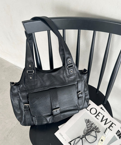 アウトポケットデザイン 2WAYショルダーバッグ | MD1256060 | ブラック