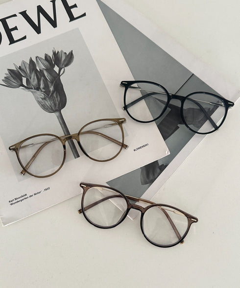 ケース付きブルーライトカット伊達メガネ | MD6256073 | ブラック