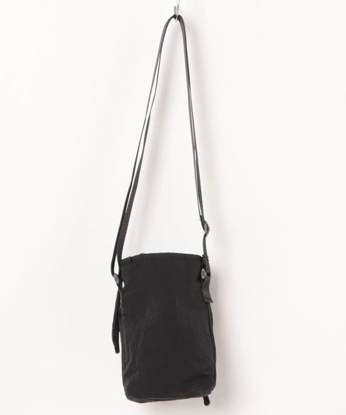 ボトルホルダーバッグ ショルダーバッグ リボン巾着ショルダーバッグ ペットボトルショルダーバッグ | WR1256045 | ブラック