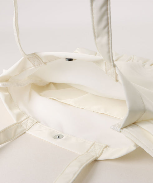 【A4収納可能】フリルトートバッグ | WR1256047 | アイボリー