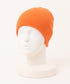 【8色展開】ニット帽子 リブニット ビーニー | WR5254001 | オレンジ