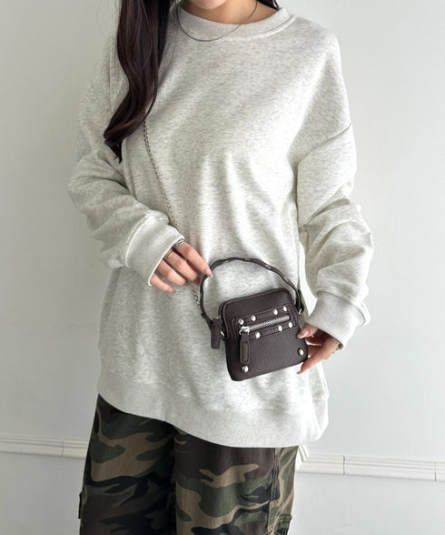 スタッズデザインPUカードケース | WR6256048 | ブラウン