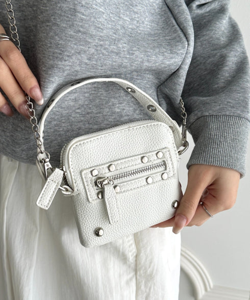 スタッズデザインPUカードケース | WR6256048 | ホワイト