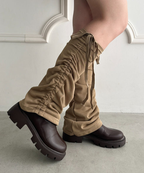 サイドリボンレッグカバー | WR6256049 | ベージュ