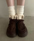 厚底シュートムートンブーツ | WR3254005 | ダークブラウン