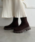 厚底ニットショートブーツ | WR3254007 | ブラウン