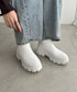 厚底ニットショートブーツ | WR3254007 | ホワイト