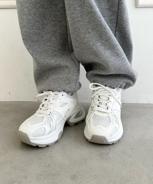 メッシュ厚底スニーカー | WR3254008 | ホワイト