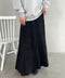 ベロアロングスカート | MD2256046 | ブラック