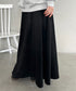 ベロアロングスカート | MD2256046 | ブラック