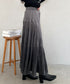 プリーツティアードロングスカート | MD2256051 | グレー