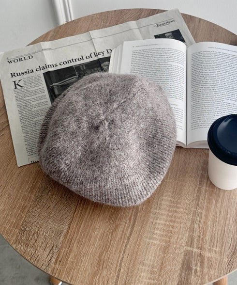 モヘアニットベレー帽 | SL5256117 | ベージュ