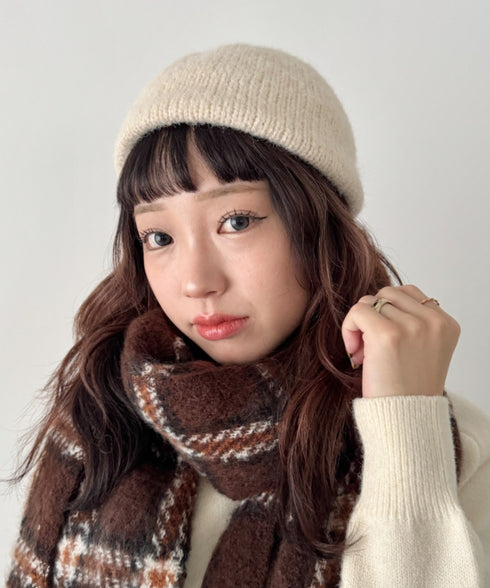 モヘアニットベレー帽 | SL5256117 | アイボリー