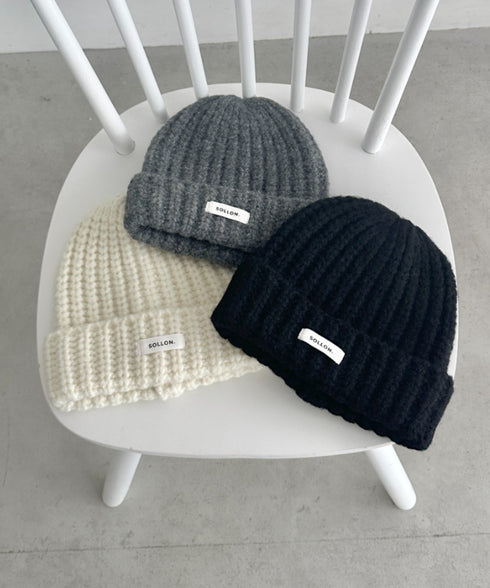 ワンポイントニットキャップ | SL5256119 | グレー
