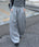 anyonemore(エニワンモア)/ワイド ルーズ 裾ドロスト サイド切り替え トレーニング スウェットパンツ/Rippon Long Wide Training Pants | AT2254030 | グレー