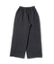 anyonemore(エニワンモア)/ワイド ルーズ 裾ドロスト サイド切り替え トレーニング スウェットパンツ/Rippon Long Wide Training Pants | AT2254030 | チャコールグレー