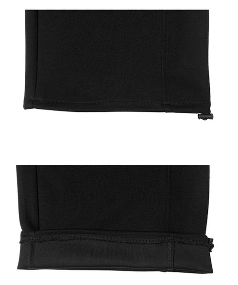 anyonemore(エニワンモア)/ワイド ルーズ 裾ドロスト サイド切り替え トレーニング スウェットパンツ/Rippon Long Wide Training Pants | AT2254030 | ブラック