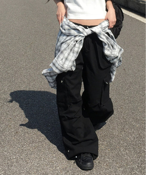 anyonemore(エニワンモア)/チェック柄 オーバーサイズ ルーズフィット 長袖 シャツ/Woods Checkered Oversized Fit Long Sleeve Shirt | AT2254035 | ホワイト