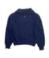 anyonemore(エニワンモア)/2WAY ルーズ ハーフジップ ハイネック ニット プルオーバー/Vanilla Neck Collar Loose Fit Knit Half Zip-Up | AT2254037 | ネイビー