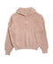anyonemore(エニワンモア)/2WAY ルーズ ハーフジップ ハイネック ニット プルオーバー/Vanilla Neck Collar Loose Fit Knit Half Zip-Up | AT2254037 | ピンク