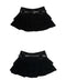 anyonemore(エニワンモア)/ベルトセット 2段ティアード フリル ミニスカート(インナーパンツ付き)/Kasen Cancan Frill Mini Skirt | AT2254038 | ブラック