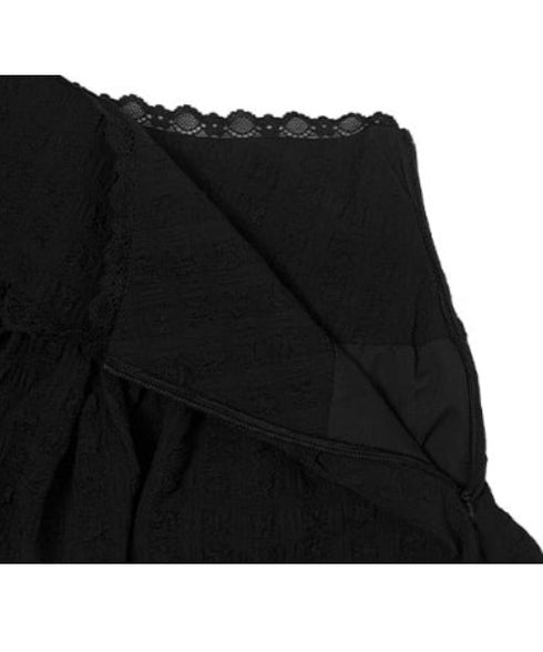 anyonemore(エニワンモア)/レース ミニスカート(インナーパンツ付き)/Arting lace mini skirt | AT2254039 | ブラック