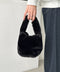 フェイクファーバケットバッグ | CL6254013 | ブラック