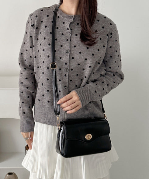 2wayPUハンドショルダーバッグ | CL1256072 | ブラック