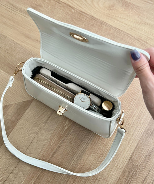 2wayPUハンドショルダーバッグ | CL1256072 | ホワイト