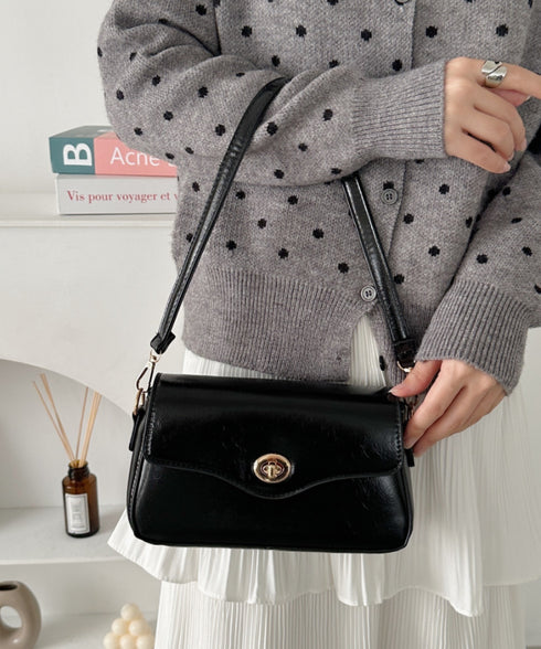 2wayPUハンドショルダーバッグ | CL1256072 | ブラック