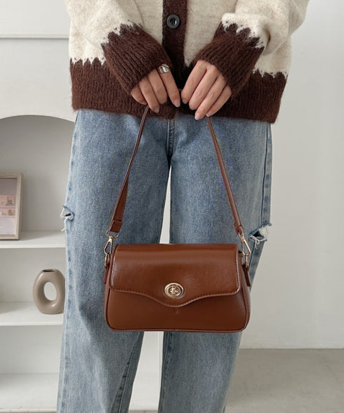 2wayPUハンドショルダーバッグ | CL1256072 | ブラウン