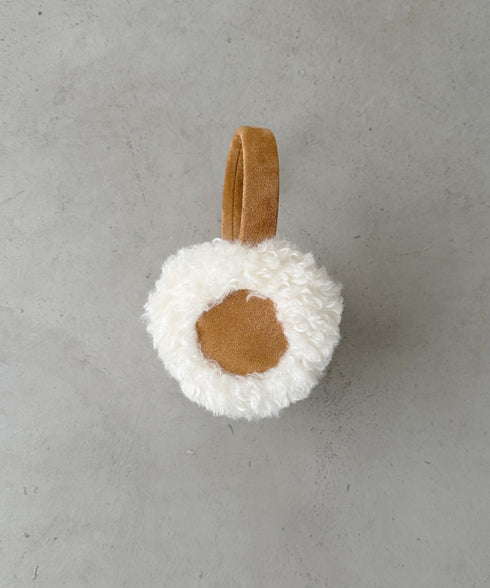 折りたたみボアムートンイヤーマフ | CL6254019 | キャメル