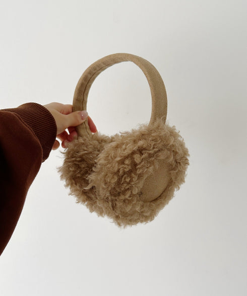 折りたたみボアムートンイヤーマフ | CL6254019 | ベージュ