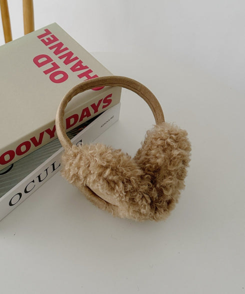 折りたたみボアムートンイヤーマフ | CL6254019 | ベージュ